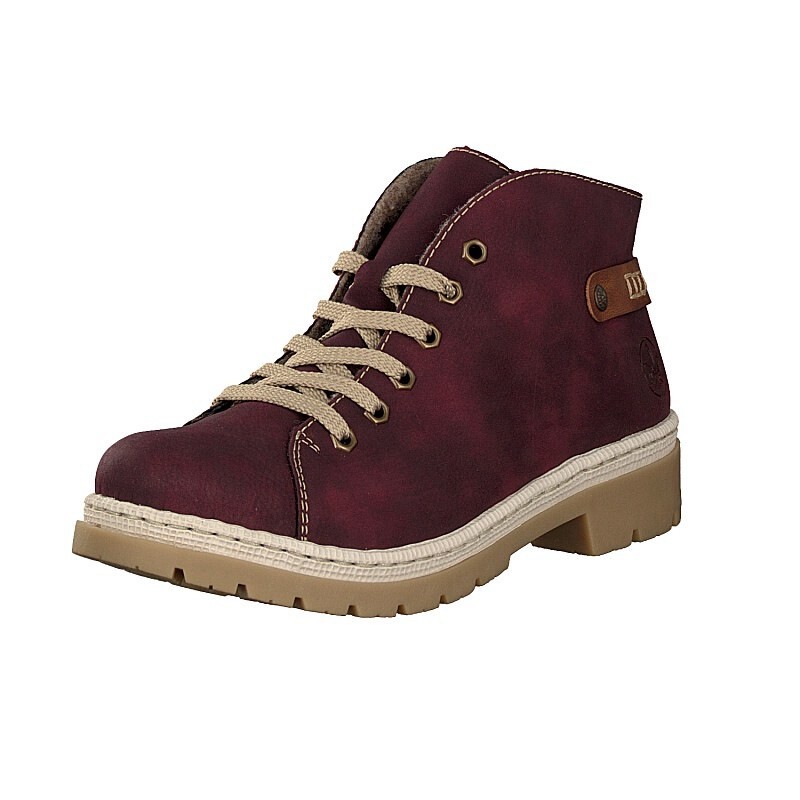 Botas Rieker M9432-35 Para Mulher - Vermelhas